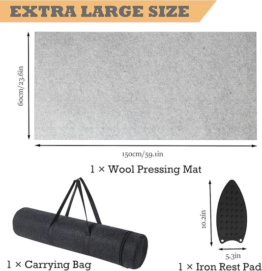 Wool Pressing Mat for Quilting - Image 2