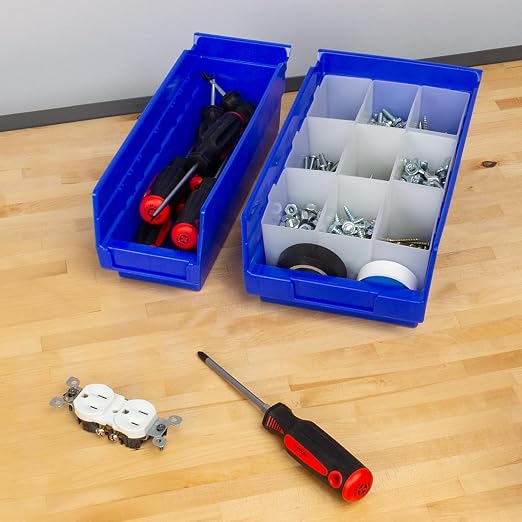 Akro-Mils 30120 Plastic Shelf Bins, Heavy Duty Storage Bins - Image 6