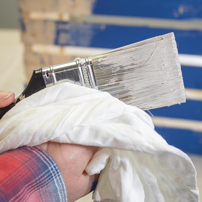 Premium White T-Shirt Cleaning Rags – White Cotton Rags - Image 3