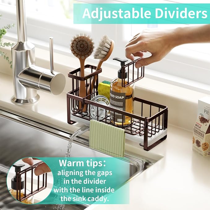 HapiRm Sponge Holder for Kitchen Sink - Image 4