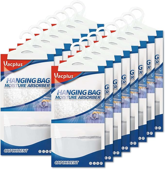 Vacplus Moisture Absorbers Packets, Fragrance Free 15 Pack, Humidity Packs by Vacplus