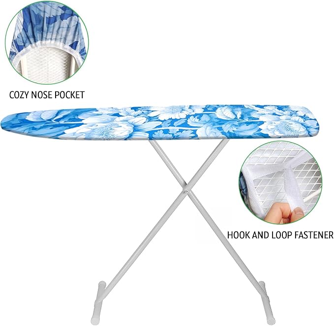 Ironing Board Cover and Pad 15x54 Inch Standard Ironing Board Cover - Image 5