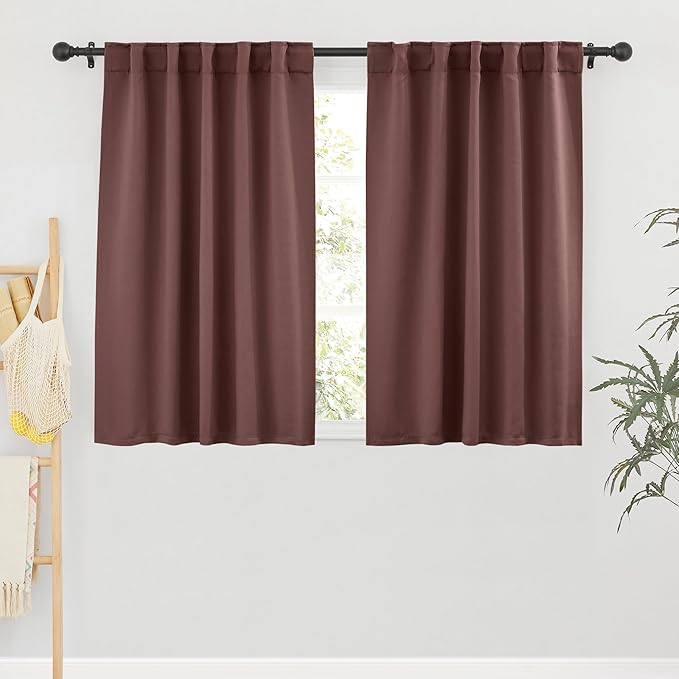 RYB HOME Blackout Curtains for Bedroom, Windows Shades Thermal Insulating by RYBHOME