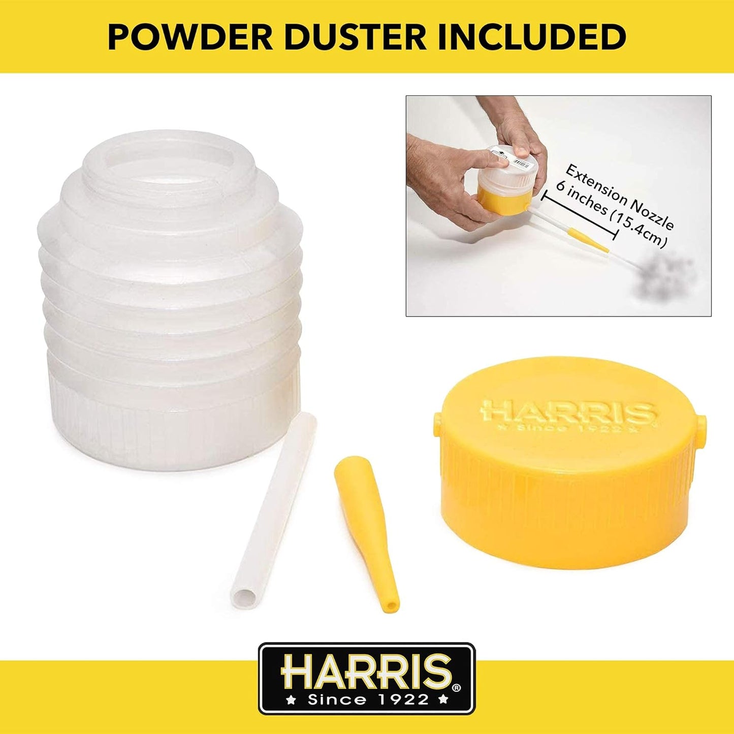 HARRIS Diatomaceous Earth Food Grade, 10lb with Powder Duster Included in The Bag