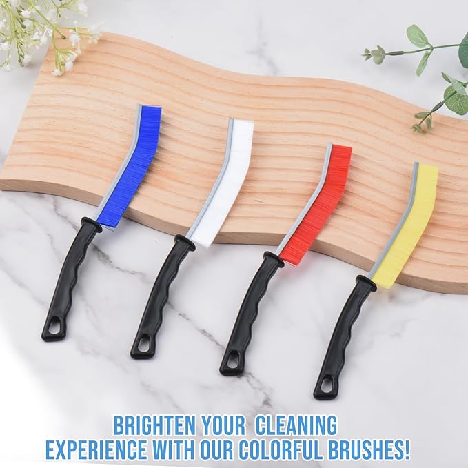 6Pcs Crevice Cleaning Brush, Cleaning Supplies Cleaning Brush Tools Crevice - Image 4