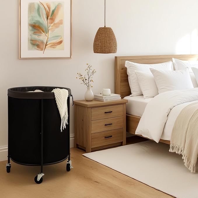 StorageWorks Rolling Laundry Basket, Laundry Hamper - Image 6