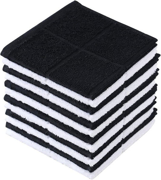 Glynniss Dishcloths Kitchen Highly Absorbent Dish Rags 100% Cotton Dish Cloths by Glynniss