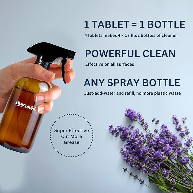 Multi Surface Cleaner Refills -All Purpose Cleaning Tablets-Makes 192 fl oz - Image 3