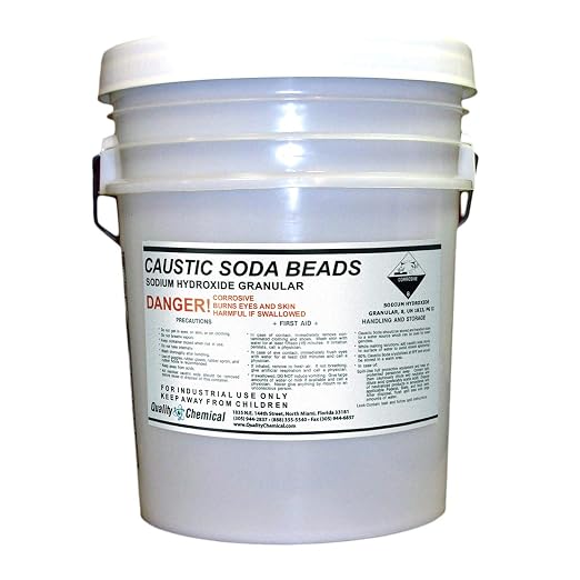Quality Chemical Sodium Hydroxide - 40 lb Pail by Quality+Chemical