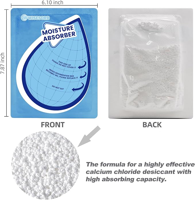 100 Gram 10 Packs Moisture Absorbers, Dehumidifier Bags - Image 7