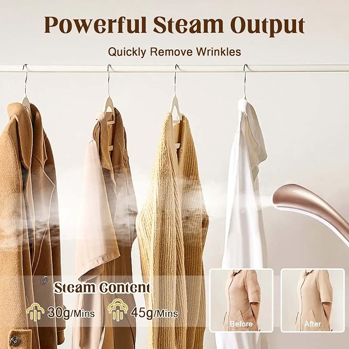 Standing Garment Steamer, 2000W Powerful Steamer - Image 6
