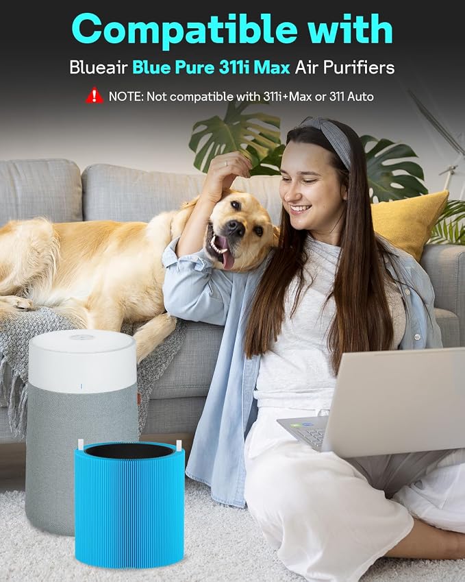 Leemone Blue Pure 311i Max AllergenBlock Replacement Filter Compatible - Image 3