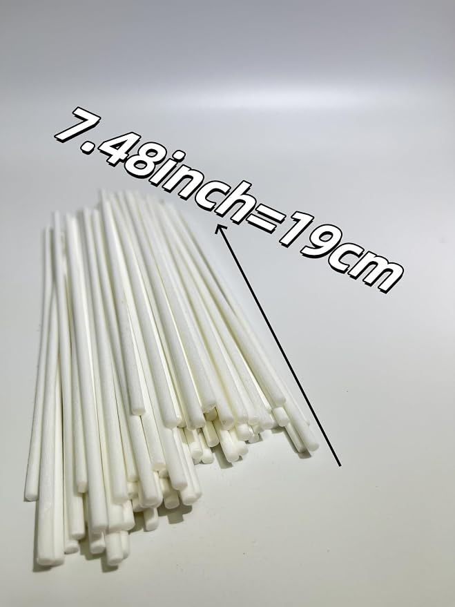 8PCS Reed Diffuser Bottles Empty, Diffuser Bottle Capacity 50ml Diffuser Stick - Image 3