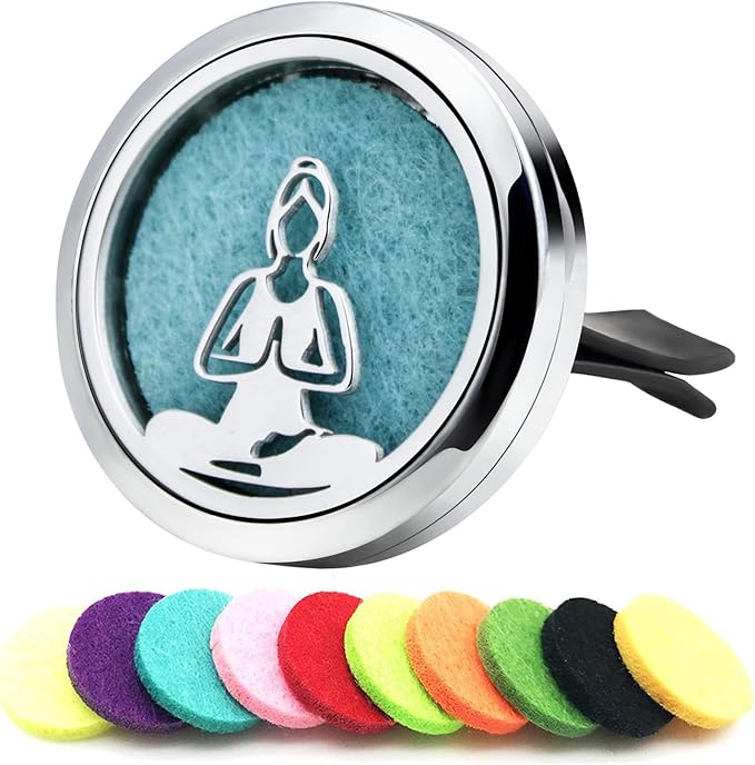 30mm Car Essential Oil Diffuser Vent Clip Air Freshener Vent Clips Aromatherapy by AZNECK