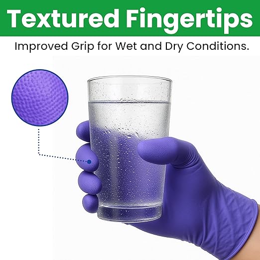 SafeWay Nitrile Disposable Gloves — Multi-Purpose Powder-Free, Medical Use - Image 4