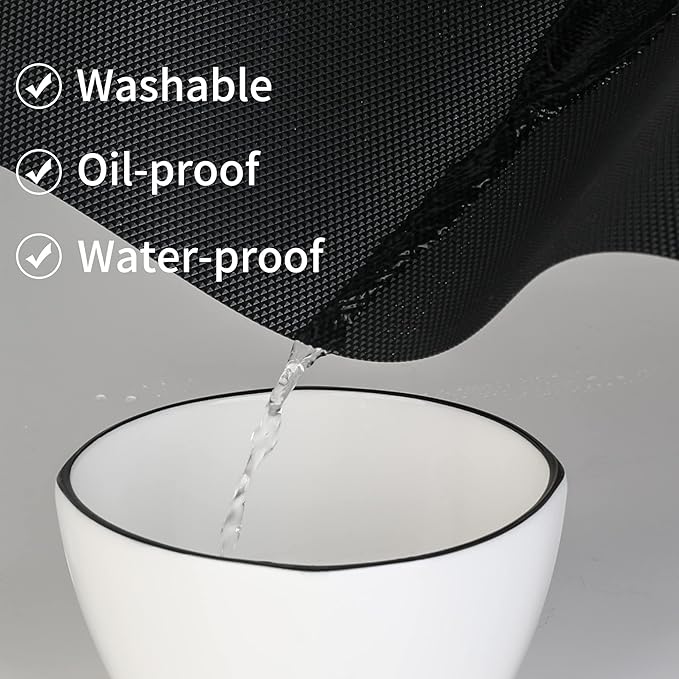 Kitchen Shelf Liner Drawer Liners, Non-Adhesive Refrigerator Liners Waterproof - Image 4