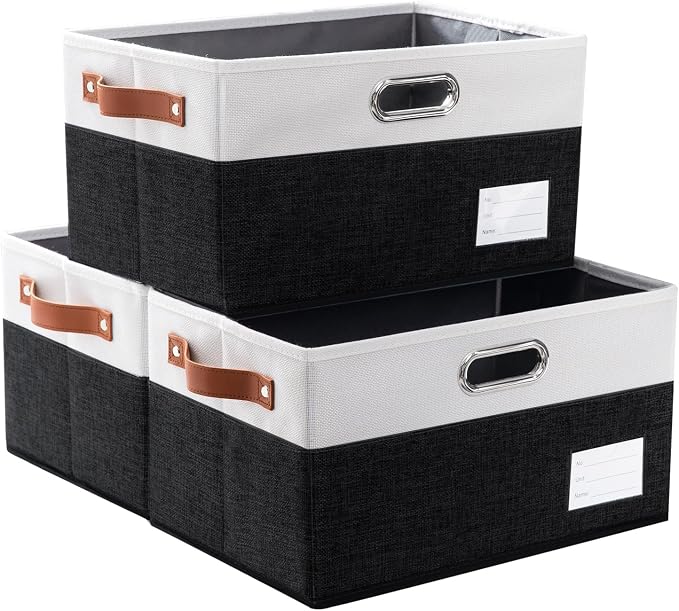PRANDOM Foldable Storage Bins by Prandom