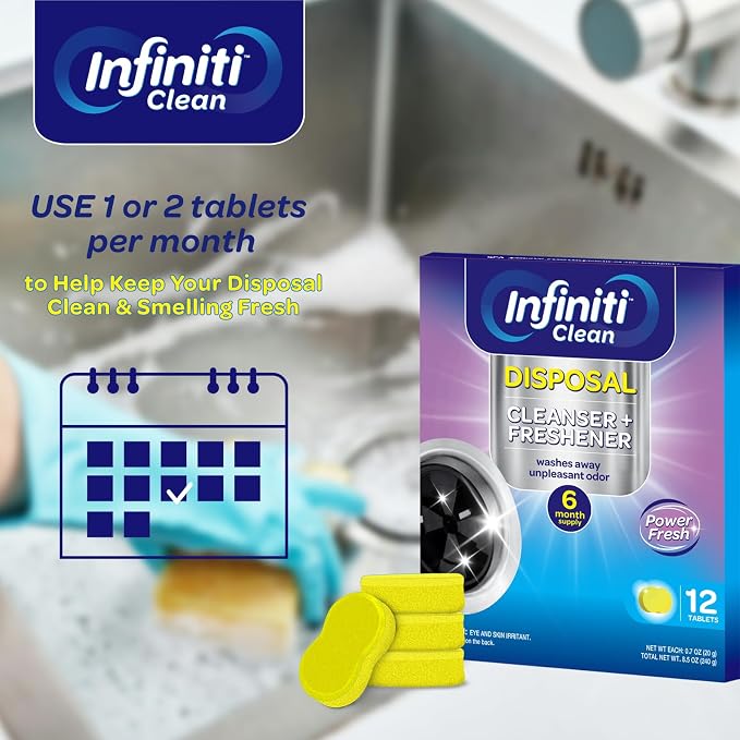 Garbage Disposal Cleaner and Deodorizer Tablets - Image 7