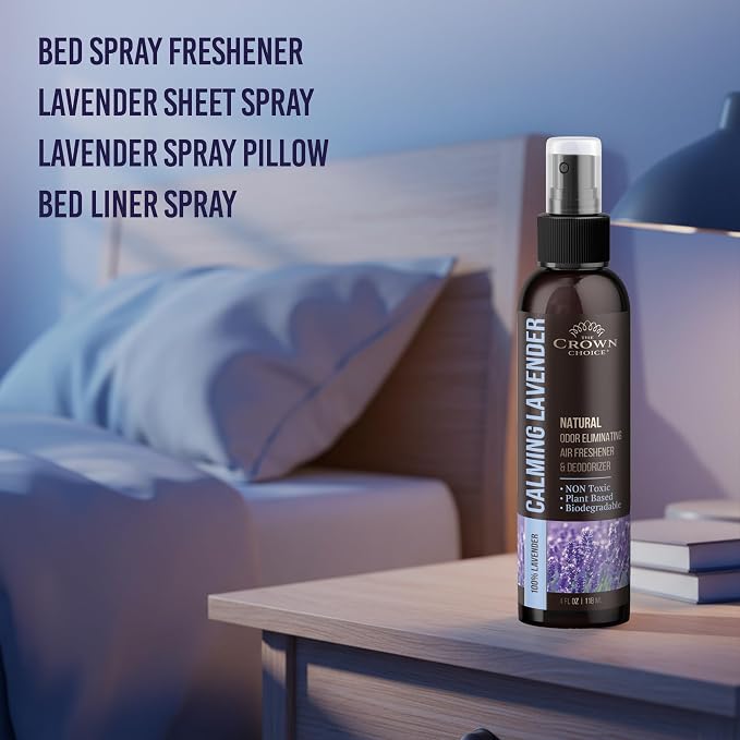 Non-Toxic Odor Eliminator, Natural Lavender Air Freshener Spray - Image 8