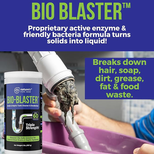 Enzyme Drain and Septic Cleaner and Friendly Bacteria Booster. Extra Large 2 - Image 2