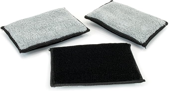 Autofiber Scrub Ninja Scrubber Sponge 3 pack Black and Grey by Autofiber