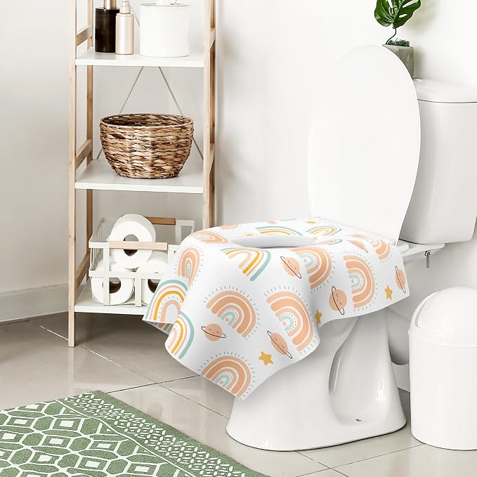 30 Pack Toilet Seat Covers Disposable, Individually Wrapped - Image 7