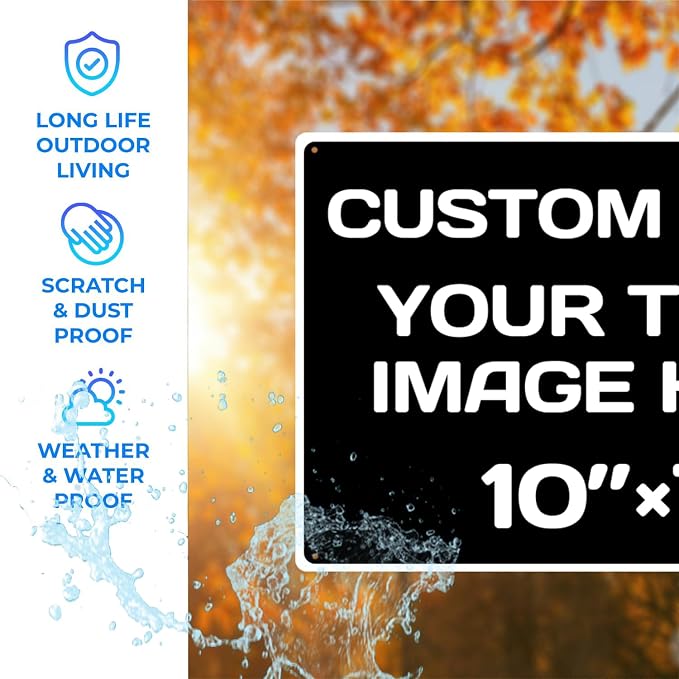 Aluminum Weatherproof Metal Signs - Image 4