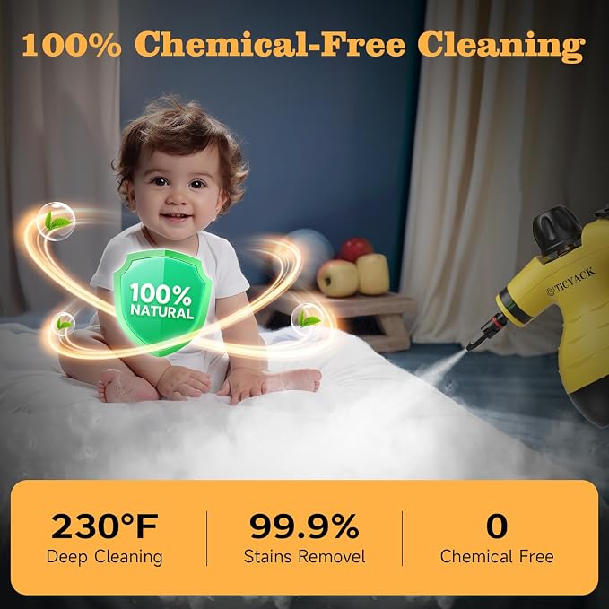 Steam Cleaner, Handheld Steam Cleaner - Image 4