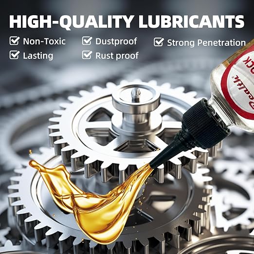 Realth Garage Door Lube -Door Hinge Lubricant - Image 3