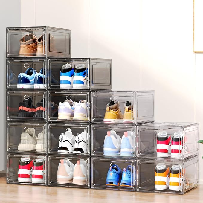 Upgrade Harder Solid Plastic Shoe Organizer - Image 5