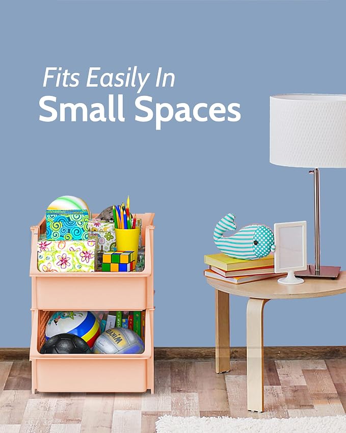 Skywin Plastic Stackable Storage Bins - Image 5