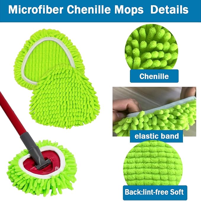 Mop Heads Replacements Compatible - Image 3