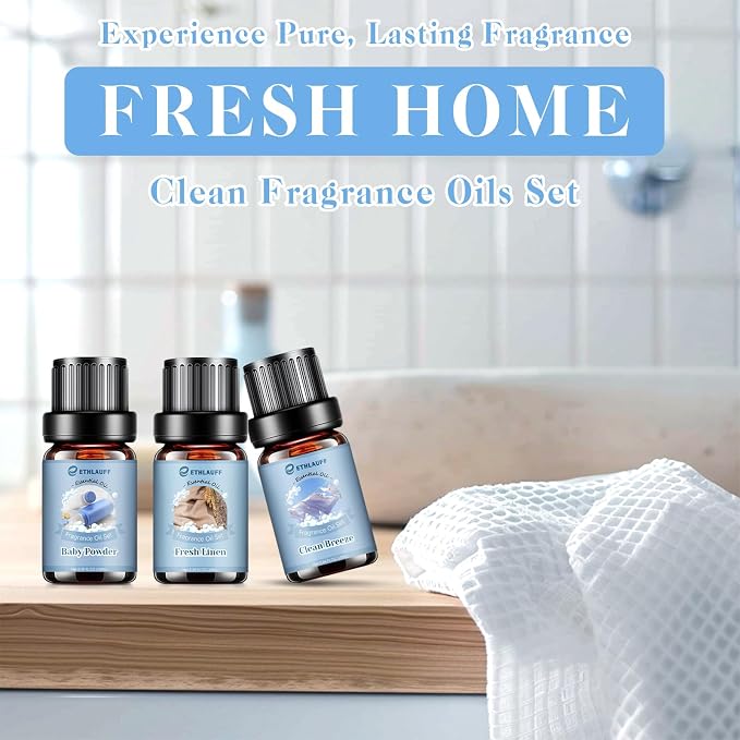 Clean Essential Oils Set, Laundry Collection Essential Oils Set, Use - Image 6
