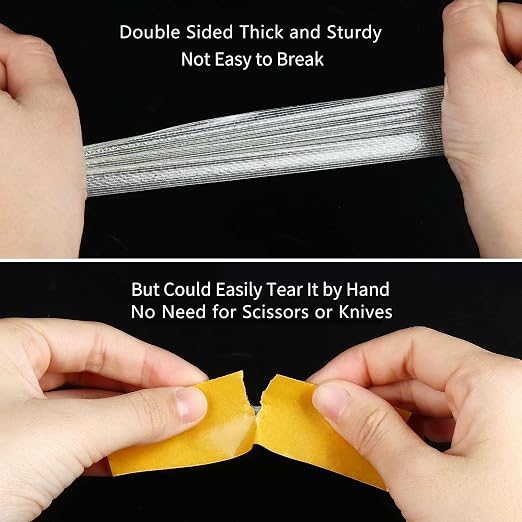 Double Sided Tape Heavy Duty, Universal High Tack Strong Wall Adhesive - Image 4
