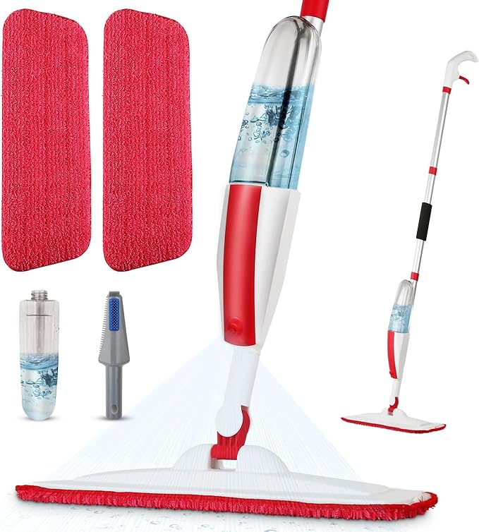 Mops for Floor Cleaning Wet Spray Mop by PANDAGRIP