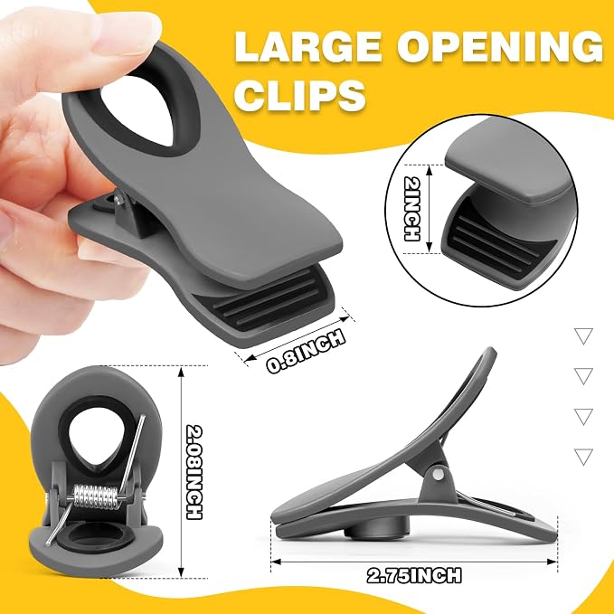 10 Pack Magnetic Chip Clips - Image 5