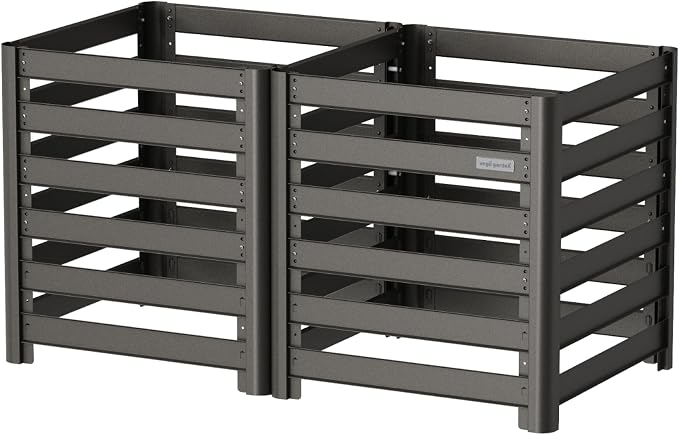 Vego Garden 32" Tall Modular Compost Bin 60" x 30" x 32" by VegoGarden