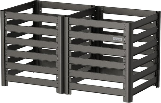 Vego Garden 32" Tall Modular Compost Bin 60" x 30" x 32" by VegoGarden