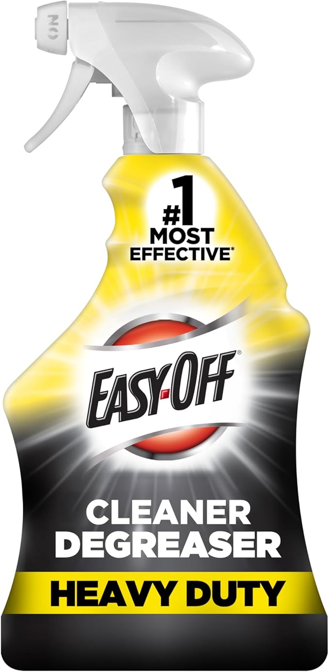 Easy-Off Heavy Duty Degreaser Cleaner Spray, Kitchen Degreaser, 32 Oz by Easy-Off