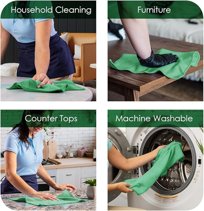 Avalon Towels Microfiber Absorbent Bar Towels, Rags - Image 3