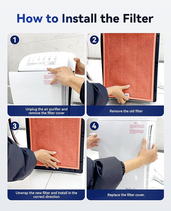 Membrane Solutions MSA3/MSA3S Toxin Gas VOCs Removal Air Purifier Filter - Image 7