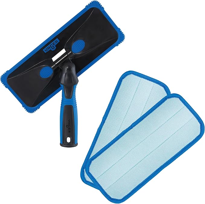 UNGER ProClean Connect and Clean Indoor Window Cleaning Kit, Washing Tool by Unger