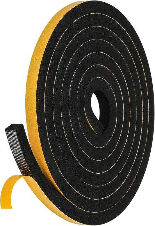 Weather Stripping Seal for Door Window, High Density Foam Tape, Soundproofing by Amzjjle