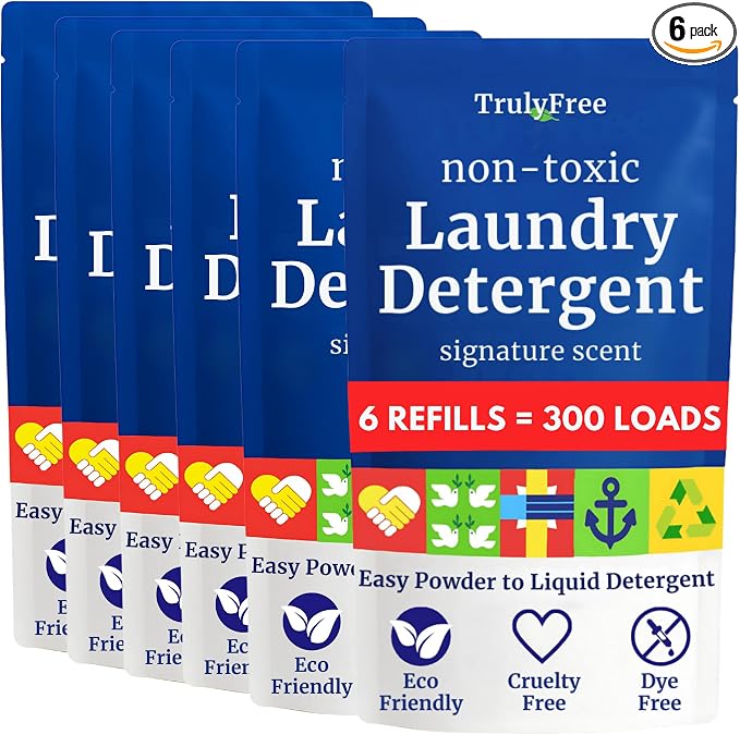 Truly Free Natural Laundry Detergent by TrulyFreeHome