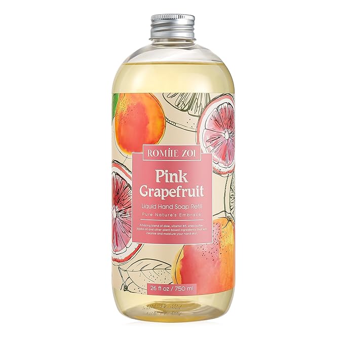 ROMIIE ZOI Liquid Hand Soap Refill, Gentle & Moisturizing Formula, 750 ML/ 26 by ROMIIEZOI
