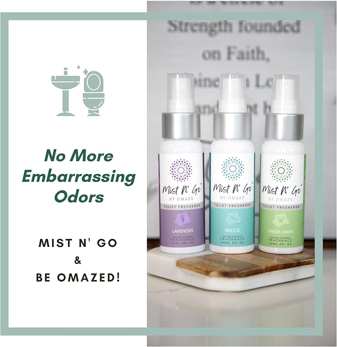 Mist N’ Go by Omaze Travel Bathroom Spray - Image 7