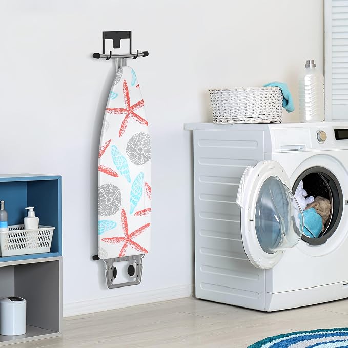 ORLESS Ironing Board Holder Wall Mount, Ironing Board Hanger, Ironing Board - Image 7