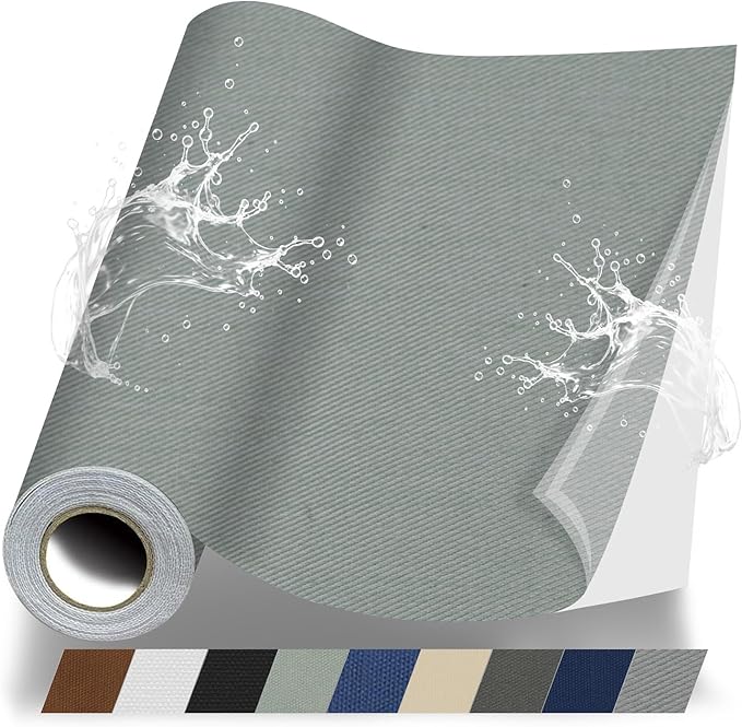 Fabric Repair Patches, 17X79 Inch Canvas Self-Adhesive Fabric Patches Tape by Lifeshoon
