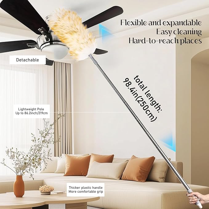 Lambswool Duster for Cleaning - Image 5