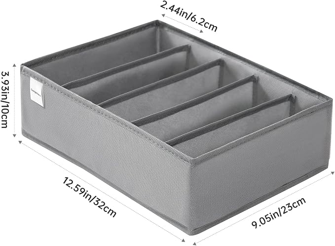 4 Packs T-shirt Drawer Organizers - Image 4
